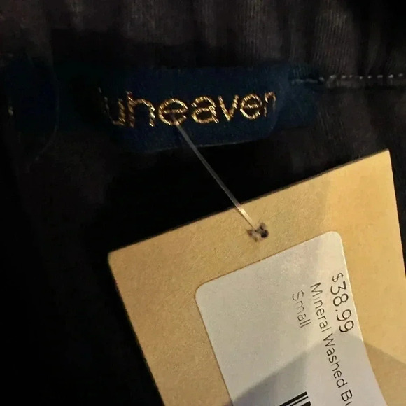 NWT Bluheaven mineral washed button up dress size S - Picture 5 of 6